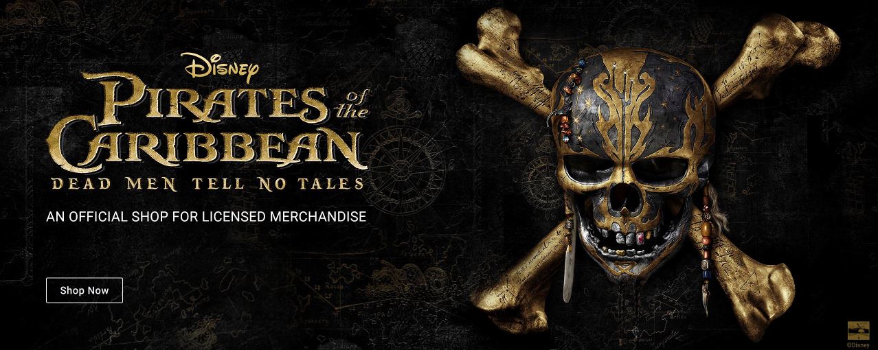 Disney Official Pirates of the Caribbean Merch