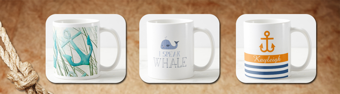 Nautical Coffee Mugs