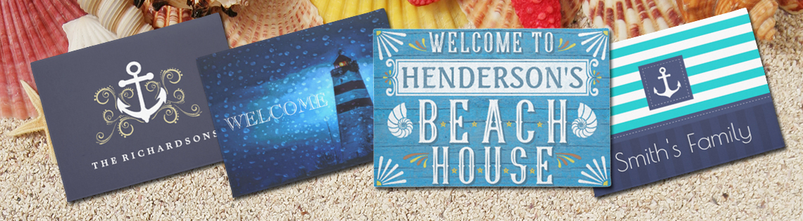 Nautical Welcome Mat