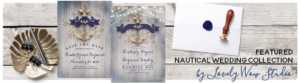 Golden Anchor Nautical Wedding Suite | www.NauticalBoutique.Co