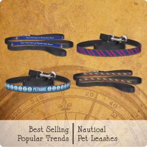 Nautical Dog Leashes 119067036082672994