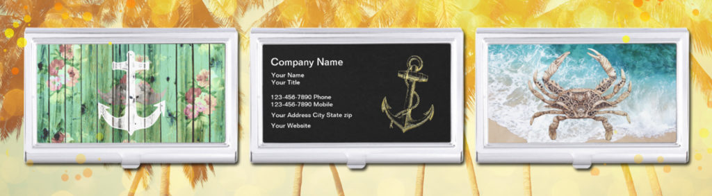 Nautical Business Card Holders | www.NauticalBoutique.Co