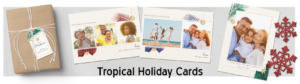Tropical Greenery Coastal Christmas at the Beach | www.NauticalBoutique.Co