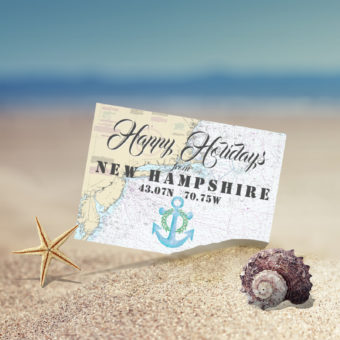 Tropical & Nautical Holiday Cards