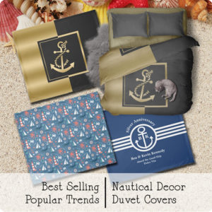 Trendy Nautical Duvet Covers | www.NauticalBoutique.Co