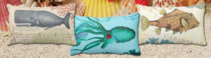 Trendy Coastal & Nautical Pillows Rectangle | www.NauticalBoutique.Co