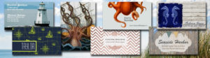Trending Nautical Business Cards | www.NauticalBoutique.Co