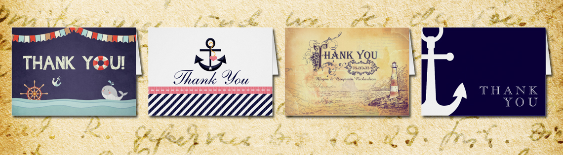 Nautical Note Cards | www.NauticalBoutique.Co