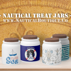 Nautical Treat Jars | www.NauticalBoutique.Co