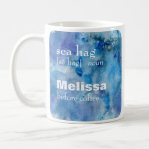 Personalized Sea Hag Coffee Mug | www.NauticalBoutique.Co