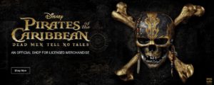 Officially Licensed Pirates of the Caribbean 5 Merch