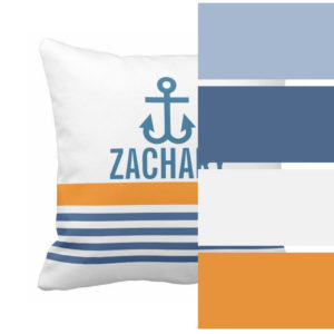 Nautical Color Palette Orange 2 | www.NauticalBoutique.Co