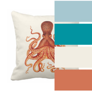 Nautical Color Palette Orange 3 | www.NauticalBoutique.Co