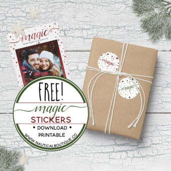 Free Download: Magic Christmas Stickers