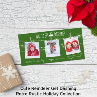 Cute Reindeer Holiday Collection