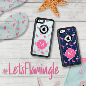 Flamingo Designs by Heartlocked Featured at www.NauticalBoutique.Co
