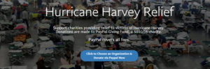 PayPal Accepting Fee-Free Hurricane Harvey Donations