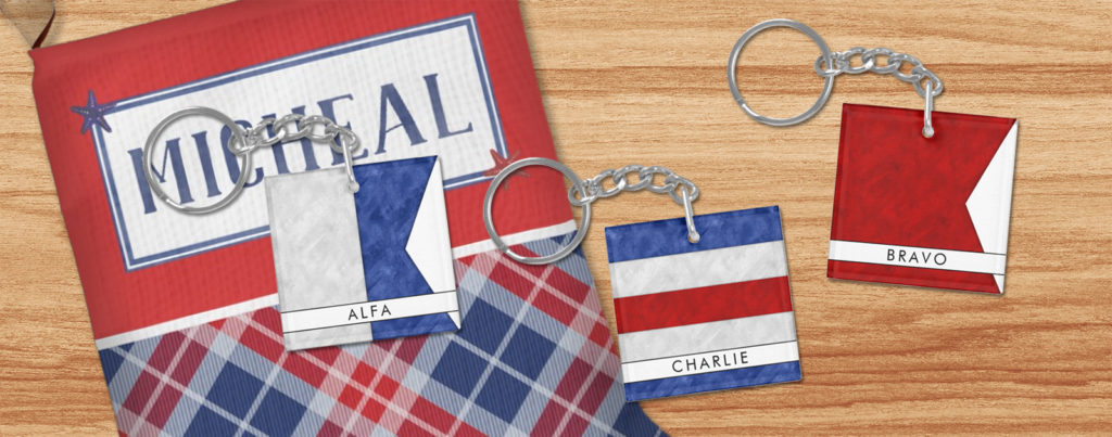 Stocking Stuffers Key Chains | www.NauticalBoutique.Co