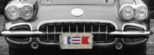 Nautical Signal Flag License Plates | www.NauticalBoutique.Co