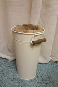 Metal Bathroom Waste Basket