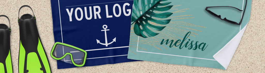Tropical and Nautical Beach Towels | www.NauticalBoutique.Co