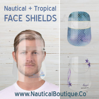 Nautical Face Shields