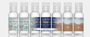 Tropical and Nautical Hand Mini-Sanitizer | www.NauticalBoutique.Co