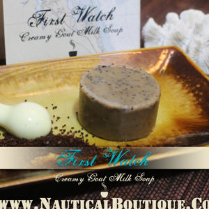 First Watch | Creamy Goat's Milk Soap by www.NauticalBoutique.Co