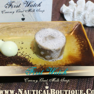 First Watch | Creamy Goat's Milk Soap Foam by www.NauticalBoutique.Co