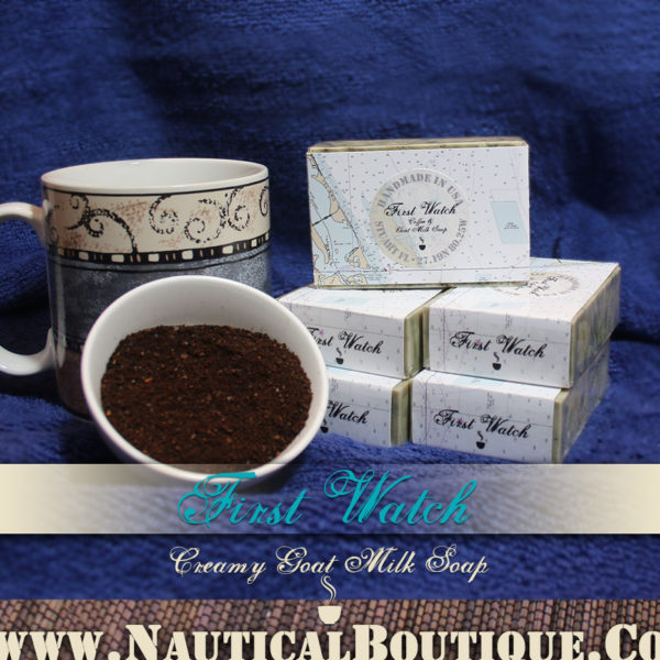 First Watch | Creamy Goat's Milk Soap by www.NauticalBoutique.Co