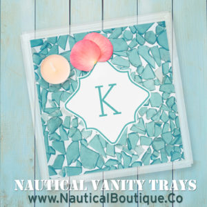Nautical Vanity Trays | www.NauticalBoutique.Co