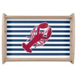 Lobster Nautical Serving Tray