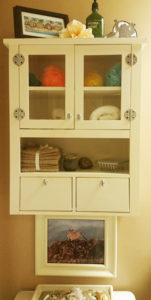 Over Toilet Cabinet for Beach Theme