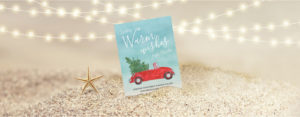Vintage Red Car Holiday Collection | www.NauticalBoutique.Co