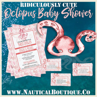 Baby Girl Octopus Baby Shower